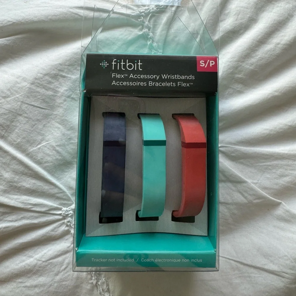 Fitbit Replacement Bands in Black Teal and Coral for Wearables